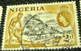 Nigeria 1953 Tin 2d - Used - Nigeria (...-1960)