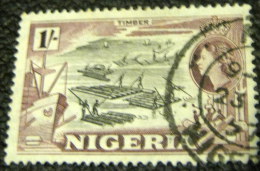 Nigeria 1953 Timber 1s - Used - Nigeria (...-1960)