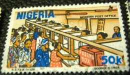 Nigeria 1986 Modern Post Office 50k - Used - Nigeria (...-1960)