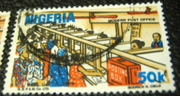 Nigeria 1986 Modern Post Office 50k - Used - Nigeria (...-1960)