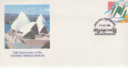 Australia 1988 200 Club 15th Anniversary Of The Sydney Opera House, Souvenir Cover No.31 - Storia Postale