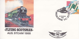 Australia 1988 200 Club Aus. Steam 88 Souvenir Cover No.34 - Lettres & Documents