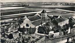 ( CP SM PF 91)  BRÉTIGNY-SUR-ORGE  /  EnAvion Au-Dessus De Brétigny - L'Église - - Bretigny Sur Orge