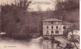 SAINT JUNIEN,  Château Et Moulin De Chatelard, Circulée - Rilhac Rancon