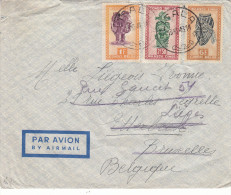 Statues - Masques - Congo Belge - Lettre De 1948 ° - Oblitération Lisala - Lettres & Documents