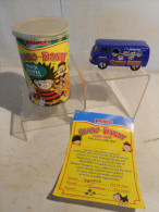 LIEDO PROMOTIONEL / BUS WV / BEANO DANDY / NEUF COMPLET BOITE CANETTE - Publicidad