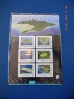 Collector 2013 Entre Ciel Et Terre ... MAYOTTE - Feuillet De 6 Timbres Autocollants Lettre Verte 20g - Collectors