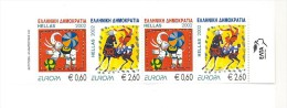 GRECIA - GREECE -  2002 Eurostamps - Circus - EUROPA IL CIRCO - LIBRETTO - BOOKLET - NUOVO ** MNH - Libretti