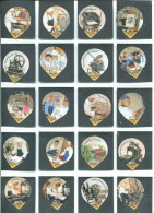 6123 A - Espace Gutenberg (imprimerie) Serie Complete De 20 Opercules Suisse Elsa - Milk Tops (Milk Lids)