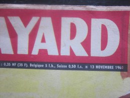 BAYARD >> BD Bandes Dessinées Série Bayard 13 Novembre 1960 Vintage - Bayard