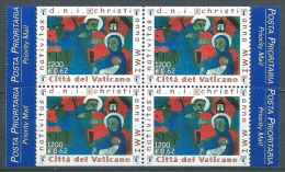 2001 VATICANO NATALE DA LIBRETTO MNH ** - ED1 - Nuevos