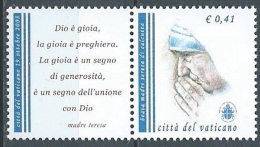 2003 VATICANO MADRE TERESA MNH ** - ED1 - Nuevos