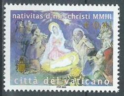 2003 VATICANO NATALE MNH ** - ED - Nuevos