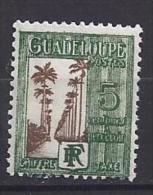 GUADELOUPE. Taxe No 27  X. - Ongebruikt