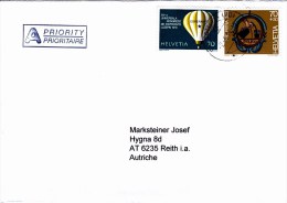 Auslands - Brief Von 1116 Cottes VD Mit 2 X 70 Cent 2014 - Covers & Documents