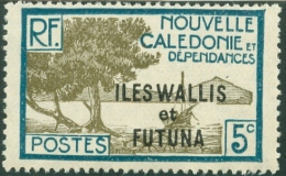 WALLIS AND FUTUNA, COLONIA FRANCESE, FRENCH TERRITORY, FAUNA, 1930,  NUOVO (MNG), Mi 46, Scott 47, YT 46 - Neufs