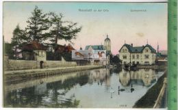 Neustadt An Der Orla, Gamsenteich - 1908 -Verlag: -------,   POSTKARTE Mit Frankatur, Mit Stempel   13.9.08 - Neustadt / Orla