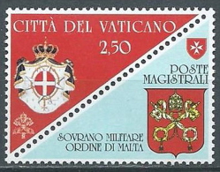 2008 VATICANO CONVENZIONE POSTALE SMOM MNH ** - ED - Ungebraucht