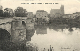 Meurthe Et Moselle: St Nicolas Du Port, Vieux Pont De Pierre - Saint Nicolas De Port