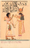 Ref  A 774 - Egypte -  Pyramides - Seti I Reçoit Un Collier De La Deesse Hathor  - Philatelie -  Timbre - Timbres - - Piramiden