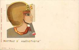 Ref  A 769 - Egypte -  Pyramides - Portrait D'amenoteph III - Timbre - Timbres -  Philathelie - - Piramiden