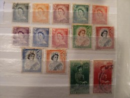 New Zealand 1953 Definitive Set To 5s Used - Oblitérés