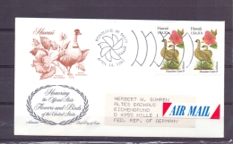 U.S.A. - Branta Sandvicensius - Honolulu 14/4/1982 (RM5517) - Geese