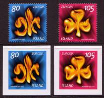 ICELAND/Island EUROPA 2007 Scouting Set Of 4v** - 2007