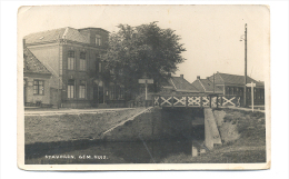 Stavoren, Gemeentehuis (originele Fotokaart ) - Stavoren