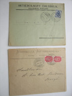 1906/08, 2 Briefe - Storia Postale