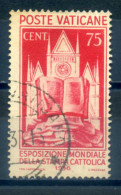 VATICAN - 1936 CATHOLIC PRESS 75C RED - Gebraucht