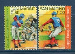 San Marino / San Marin 2007 -- Baseball -- **MNH - Neufs