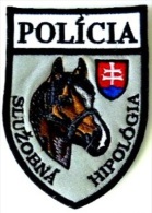 Police Slovaque - Slovakia, écussons Tissu-Patches,Professionnel Gendarmerie - Hippologie, SWAT - RIOT Unit, - Politie & Rijkswacht