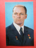 Nikolai Rukavishnikov , Soyuz 10, Soyuz 16, Soyuz 33 - Soviet Cosmonaut - Space - 1973 - Russia USSR -unused - Space