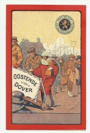 Oostende  * Etat Belge - Chemin De Fer & Paquebots  ( Ligne Ostende - Dover) - Cartes Paquebot