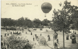 CPA (aerostation B4)  PARIS La Porte Maillot Le Ballon Captif - Montgolfières