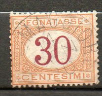 ITALIE   Taxe 30c Orange Carmin 1870-03 N°8 - Portomarken