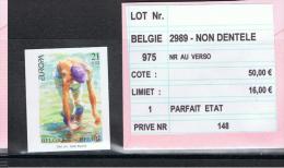 2989   -    NON   DENTELE    :    NR  975  -     COTE :  50 €      -     PRIX  :  15.95 €  -    PARFAIT  100 % - Other & Unclassified