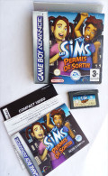 JEU NINTENDO GAME BOY ADVANCE LES SIMS - PERMIS DE SORTIR -  En Boîte Avec Livret - Game Boy Advance