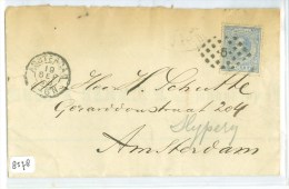 HANDGESCHREVEN BRIEF Uit 1890 Van Lokaal AMSTERDAM NVPH 19 PUNTSTEMPEL 5 (8578) - Covers & Documents