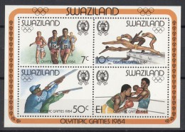 Swaziland - 1984 Los Angeles Block MNH__(TH-13699) - Swaziland (1968-...)