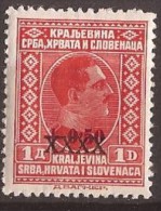 1928  212-21  OVERPRINT-XXXX-  JUGOSLAVIJA JUGOSLAWIEN  KOENIGREICH  MNH - Neufs