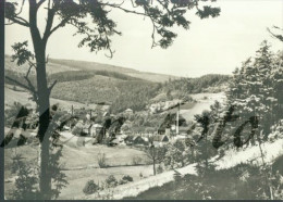 Deutschneudorf Ortsteil Deutschkatharinenberg Fabrikanlage Schornstein 1975 - Deutschneudorf