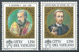 1996 VATICANO S. CELESTINO E S. DE LIGUORI MNH ** - ED - Nuevos