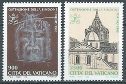 1998 VATICANO OSTENSIONE SINDONE MNH ** - ED - Nuevos