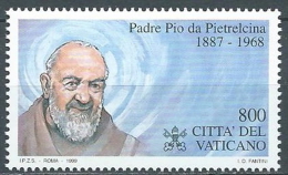 1999 VATICANO PADRE PIO MNH ** - ED - Nuevos