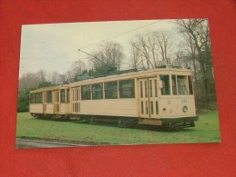 BRUXELLES  -  Tram  - Motrice Et Remorque Type "Standard"   (1950) - Vervoer (openbaar)