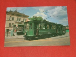 BRUXELLES  -  Tram  -  Motrice 1291 Et Remorque 632 - Public Transport (surface)