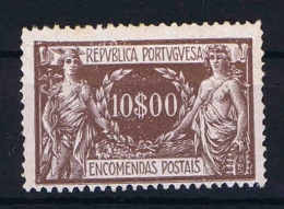 Portugal: Paket Marken: 1920 Mi Nr 17 MH/*, Has A Very Light Fold Left Bottom Corner - Nuevos