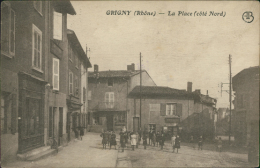 69 GRIGNY / La Place Côté Nord / - Grigny